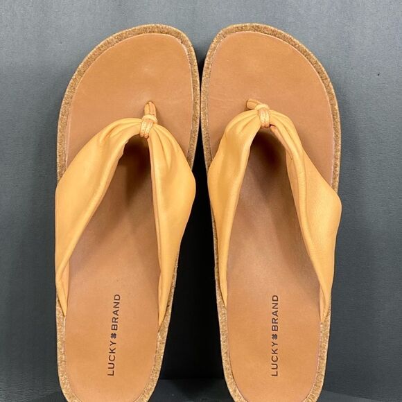 LUCKY BRAND Women's Lellina Platform Sandals size 10 (new without box) - Picture 3 of 9